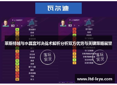 莱斯特城与水晶宫对决战术解析分析双方优势与关键策略展望